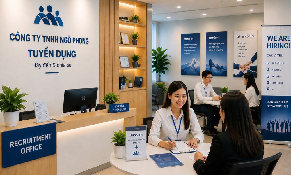 Quy trình tuyển dụng Ngô Phong